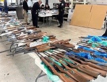 Funcionarios de HSI afirmaron que las armas se dirigían a México, 