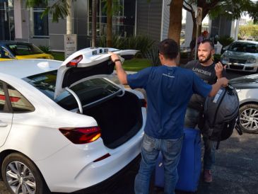 Uber ya pueden acceder de forma legal a 70 aeropuertos que existen en México, incluyendo Guadalajara. EL INFORMADOR/ ARCHIVO