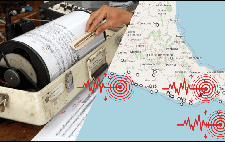Durante las primeras horas de este 28 de octubre se presentó actividad sísmica en Chiapas, Oaxaca y Michoacán. EFE / ARCHIVO / ESPECIAL / Sistema Sismológico Nacional