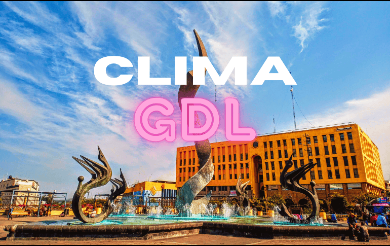 Al interior del Área Metropolitana de Guadalajara no hay registro de lluvia y, se espera un alto índice de radiación U.V. desde las 11:00 hasta las 14:00 horas. ESPECIAL