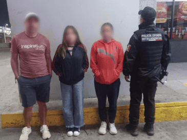 La mujer fue encontrada luego de labores de rastreo vía GPS. ESPECIAL / SSE