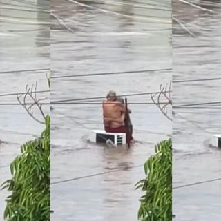 Fallece Doña Elo, mujer que abrazó a su esposo durante inundaciones en Poza Rica