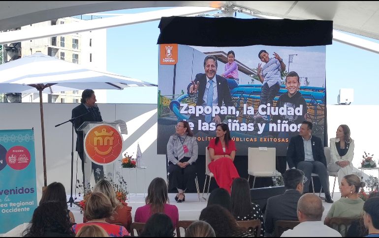 Zapopan destacó las políticas públicas más exitosas que ha implementado a favor de la niñez. EL INFORMADOR/  M. HERNÁNDEZ