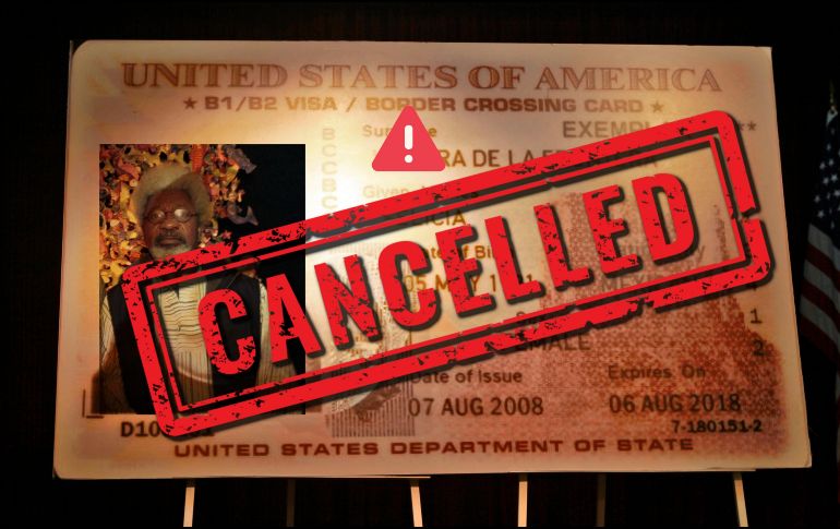 Wole Soyinka, primer africano en conseguir el premio Nobel de Literatura, denunció que Estados Unidos ha revocado su visa. EL INFORMADOR / EFE / ARCHIVO
