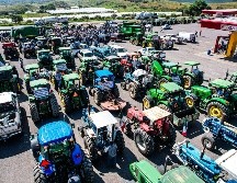 Los productores de maíz se manifiestan desde este lunes en varios puntos del país y exigen un pago de 7 mil 200 pesos por tonelada. EL INFORMADOR/ A. Navarro