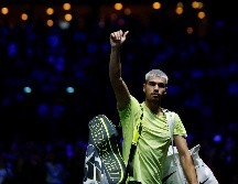 Alcaraz vio terminada su racha de 17 triunfos consecutivos en Masters 1000. EFE/Y. Valat
