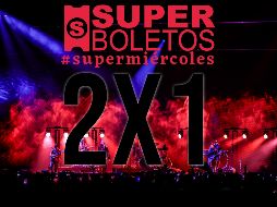 Estos diez conciertos de la Arena Guadalajara se encuentran al 2x1 solo por hoy 29 de octubre.  EL INFORMADOR / ARCHIVO