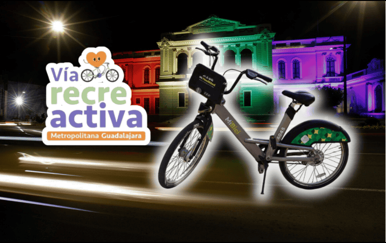 En su primera edición, la Vía RecreActiva Nocturna contó con la asistencia de 90 mil personas. AFP/ARCHIVO ESPECIAL