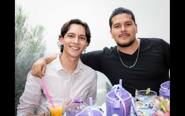 Sebastián Hernández y Darwin Orozco. GENTE BIEN JALISCO / J. Soltero