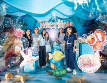 Lupita Moreno, Mónica Trujillo, Michelle Salazar, Merlina Delgado, Liliana Trujillo, Genaro Macías y Fernanda Salazar. GENTE BIEN JALISCO / Revista del 31 de octubre 2025