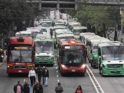 Se posponen los bloqueos de transportistas en CDMX. NTX / ARCHIVO