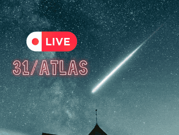 Este miércoles, 29 de octubre, se podrás seguir la trayectoria real en vivo del cometa 3I/ATLAS. UNSPLASH/ A. ANDREWS