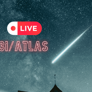 Dónde seguir en vivo la trayectoria del cometa 3I/ATLAS hoy