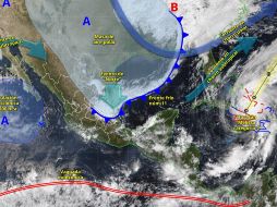 El SMN exhortó a la población a extremar precauciones. ESPECIAL/ SMN.