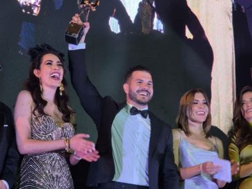 Pablo Gámez Sainz fue reconocido con el Premio Adolf B Horn al Empresario Joven del Año 2025. EL INFORMADOR/ R. BOBADILLA.