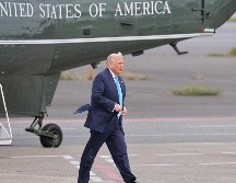 “Debido a los programas de pruebas de otros países, he dado instrucciones al Departamento de Guerra para que comience a probar nuestras armas nucleares en igualdad de condiciones. Ese proceso comenzará de inmediato”, afirmó Trump. EFE / K. Kyung