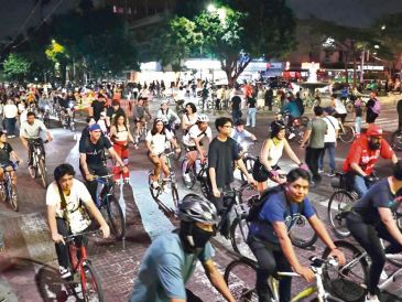 En esta segunda edición de la Vía RecreActiva Nocturna, la ciudad volverá a contarse a sí misma. ESPECIAL