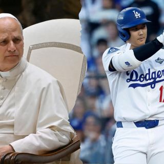 ¿Ayuda divina? Papa León XIV recibe franela de los Dodgers