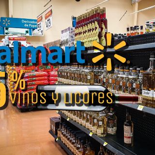 Walmart pone en descuento sus vinos, licores y cervezas