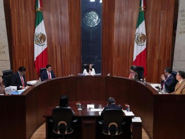 Soto Fregoso aseguró que continuará sirviendo al País desde su posición como magistrada integrante de la Sala Superior. ESPECIAL