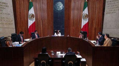 Soto Fregoso aseguró que continuará sirviendo al país desde su posición como magistrada integrante de la Sala Superior. ESPECIAL