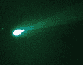 Durante su aproximación al Sol y a la Tierra, el Cometa Lemmon ha desarrollado una característica tonalidad verde brillante. ESPECIAL