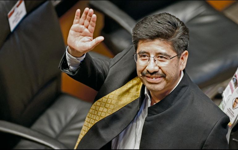 Hugo Aguilar, ministro presidente de la Suprema Corte, detalló los cambios que se aplicarán. AFP/R. Oropeza