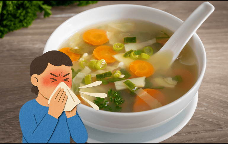 ¿Por qué es importante la alimentación para combatir un resfriado? ESPECIAL / CANVA