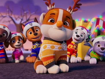 "Paw Patrol: Especial de Navidad" ya está en las salas de cine tapatía. ESPECIAL/PARAMOUNT PICTURES.