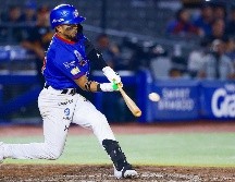 Jared Serna conectó su quinte triple de la campaña. CORTESÍA/Charros de Jalisco