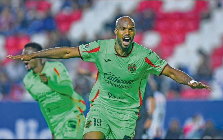 Óscar Estupiñán celebra el gol de la victoria. IMAGO7