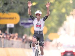 El ciclista mexicano  obtuvo un segundo lugar en el Giro de Italia, que lo proyectó como la nueva promesa del pedalismo mundial. ESPECIAL