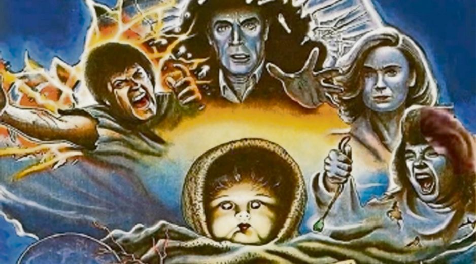 Póster de la cinta mexicana de terror de 1989, “Vacaciones de terror”. ESPECIAL