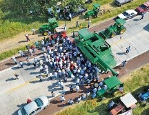 Los campesinos mantienen su lucha por un ajuste en los precios de su mercancía. ESPECIAL