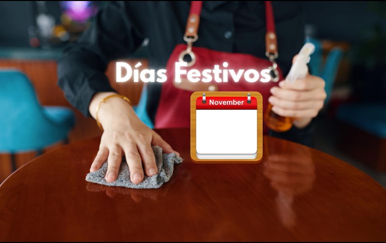 El calendario laboral de México todavía tiene algunos días de descanso obligatorio antes de que termine 2025. ESPECIAL / CANVA