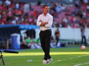 Diego Cocca aseguró que se marchó conforme con el carácter que mostró su equipo tras el empate de esta noche ante Toluca. IMAGO7.