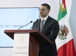Harfuch subrayó que México mantiene una relación de colaboración constante con agencias de Estados Unidos en materia de seguridad. EFE/M. Guzmán