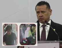 En las imágenes presentadas, se observa al presunto agresor acercándose entre la multitud al lugar donde se encontraba el alcalde Carlos Manzo. ESPECIAL