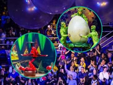 En OVO, el nuevo espectáculo del Cirque du Soleil, los insectos trabajan, comen, revolotean y juegan, mostrando la belleza de su universo oculto. EL INFORMADOR / ARCHIVO / ESPECIAL / Cirque du Soleil