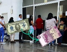 Una catedrática del Instituto Tecnológico y de Estudios Superiores de Occidente (ITESO), explicó que Jalisco ya suma dos trimestres consecutivos de caídas en captación de remesas. EL INFORMADOR / ARCHIVO