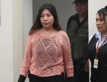 La ex primera ministra peruana Betssy Chávez. EFE/ P. Aguilar