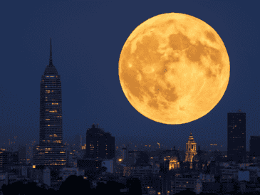 La Superluna de noviembre podrá apreciarse desde todo el país durante las noches del 4 al 6 de noviembre. ESPECIAL