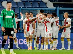 El equipo genovés salió del fondo de la tabla gracias a su triunfo sobre el Sassuolo. EFE/E. Baracchi