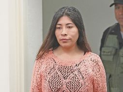 Betssy Chávez Chino, ex primera ministra de Perú, asilada en la Embajada de México en Lima tras enfrentar un proceso por rebelión. EFE