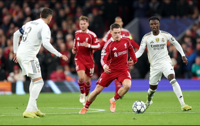 El equipo inglés dominó las acciones en Anfield, aunque se tuvo que conformar con un gol. EFE/A. Vaughan