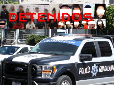 Estos son los resultados de la Policía de Guadalajara recabados en la semana pasada. EL INFORMADOR / ARCHIVO