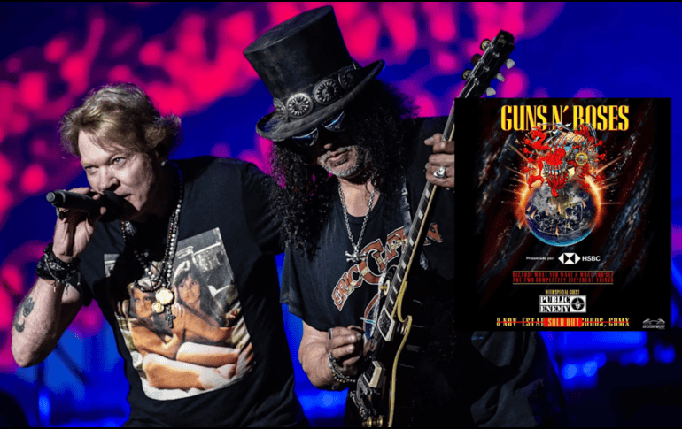 Guns N' Roses vuelve a México: Esto es todo lo que tienes que saber. EFE / ARCHIVO / ESPECIAL / OCESA