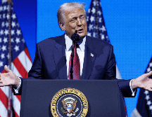 Las declaraciones de Trump se dieron mientras su gobierno analiza bombardear objetivos militares en Venezuela, y que, según NBC, estudia ataques militares contra cárteles en territorio mexicano. EFE / C. Herrera-Ulashkevich