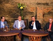 Antonio Leaño, Salvador Quirarte, Francisco Cervantes y Alfredo Anaya (de izquierda a derecha. EL INFORMADOR  / J. ACOSTA
