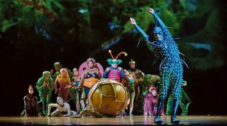 Las acrobacias evocan saltos de saltamontes, vuelos de mariposas o enjambres en movimiento. ESPECIAL